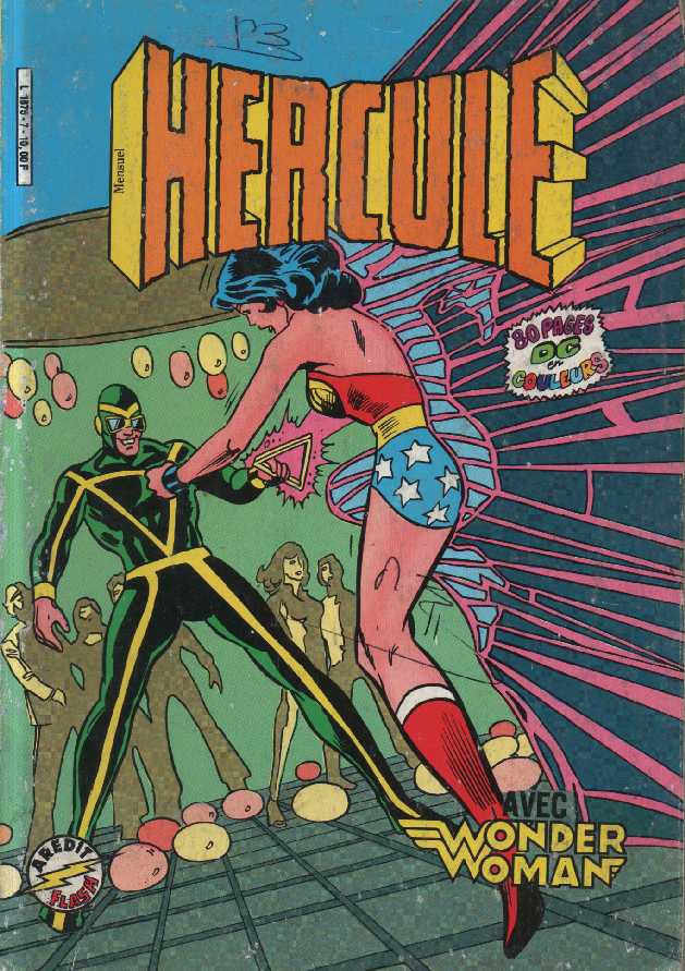 Scan de la Couverture Hercule Wonder Woman n 7